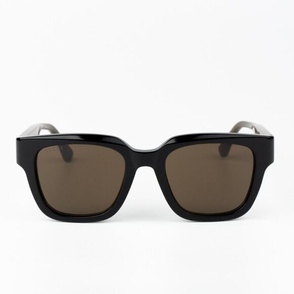 NEW Gucci GG1670SK 004 Black Green Brown Unisex Square Sunglasses GG 1670SK main image 6